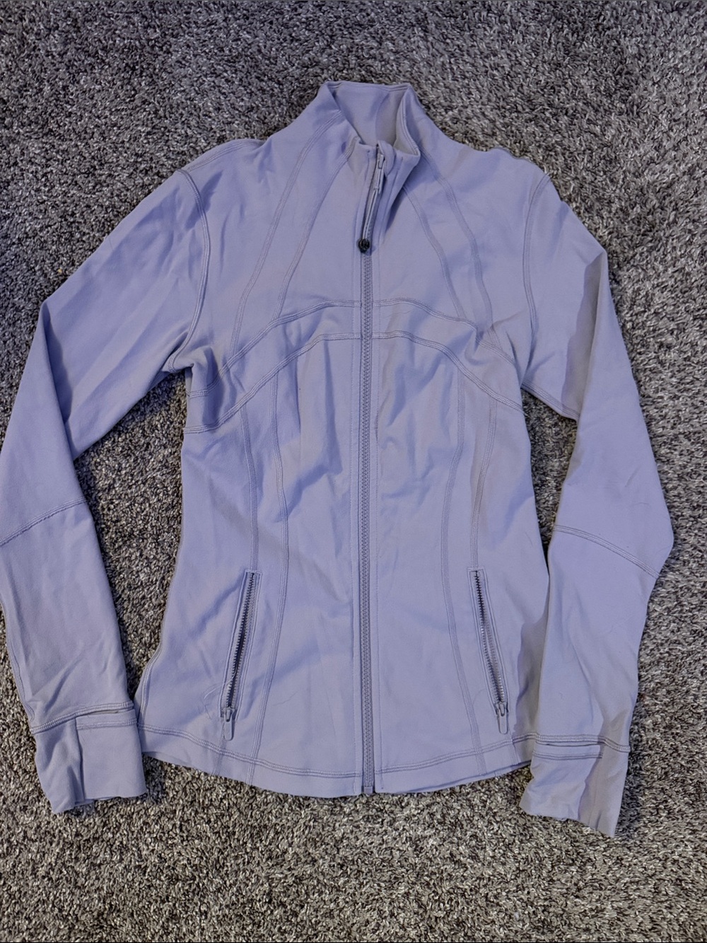Women’s Lululemon Lavender Full-Zip Performance Jacket